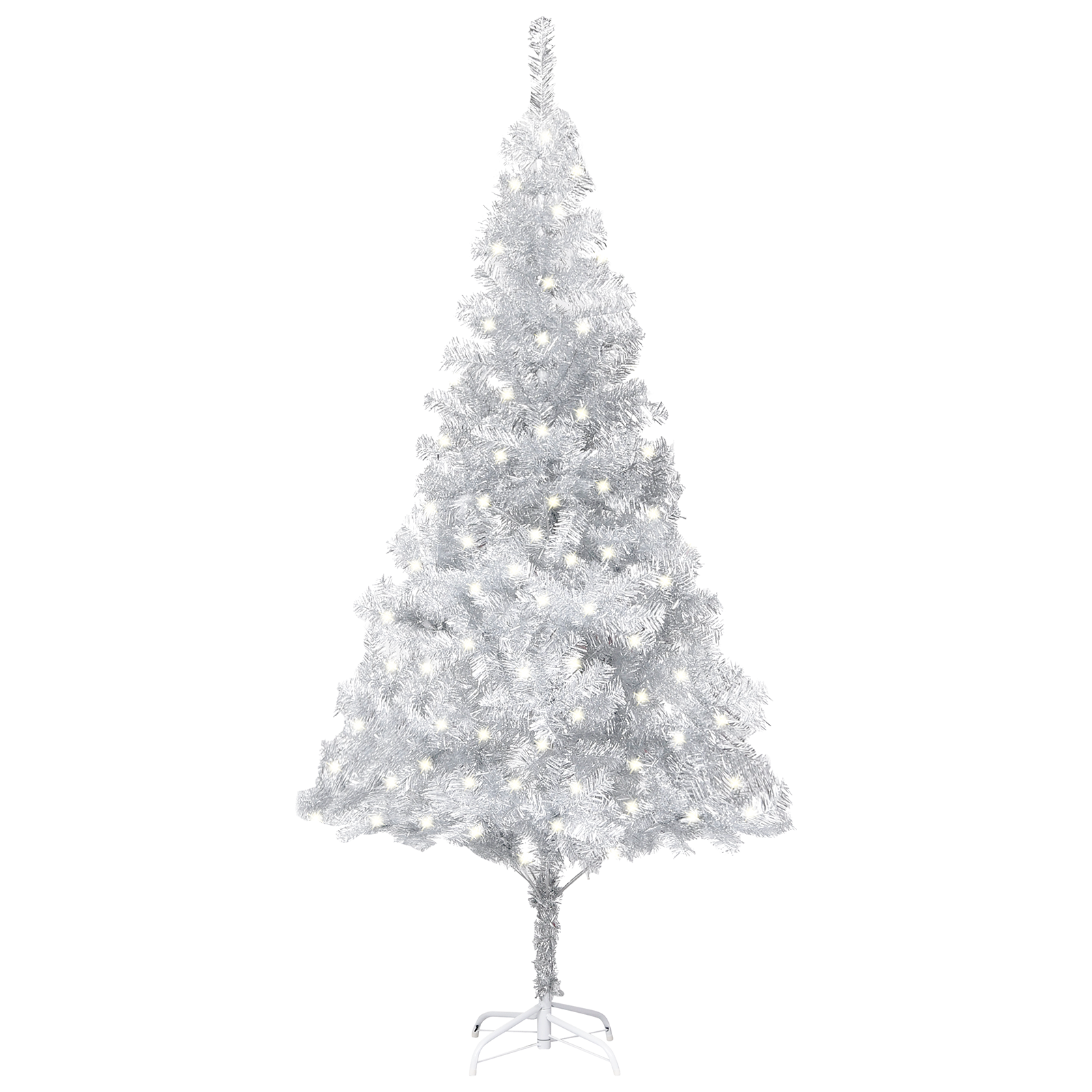 vidaXL Christmas Tree Party Decoration Artificial Tree with LEDs and Stand-77