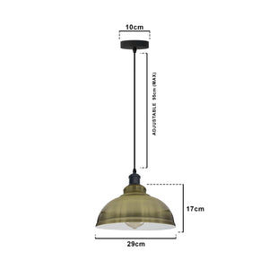 Vintage Ceiling Pendant Light  Loft Metal Lampshade Ceiling Lamp~1787-7