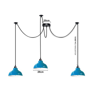 Spider Ceiling Lights Satin Nickel~1992-3