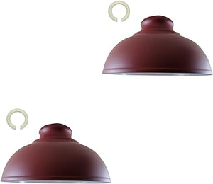 2 Pack Modern Industrial  Lamp Shade With Free Reducer Plate ~1743-22