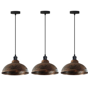 Vintage Ceiling Pendant Light  Loft Metal Lampshade Ceiling Lamp~1791-5