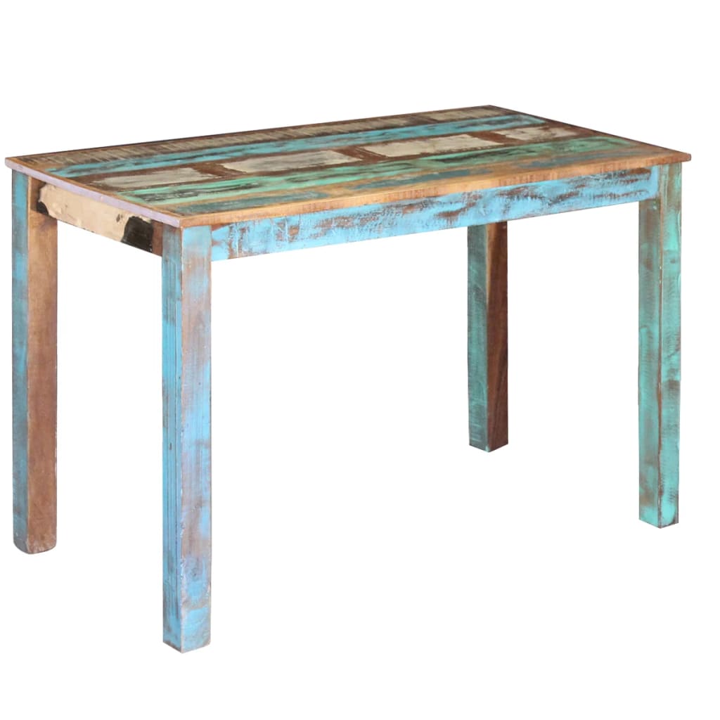 vidaXL Dining Table Kitchen Table Home Dining Room Table Solid Reclaimed Wood-0