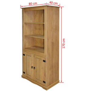 vidaXL Kitchen Cabinet Buffet Cupboard Storage Cabinet with Doors Mexican Pine-13