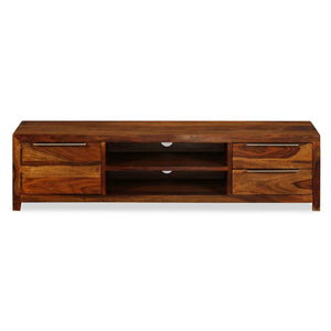 vidaXL TV Stand Solid Wood Sheesham 47.2"x11.8"x11.8"-1