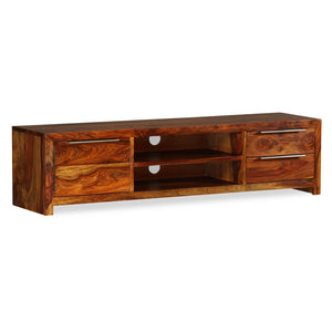 vidaXL TV Stand Solid Wood Sheesham 47.2"x11.8"x11.8"-6