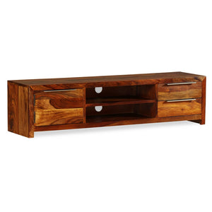 vidaXL TV Stand Solid Wood Sheesham 47.2"x11.8"x11.8"-7