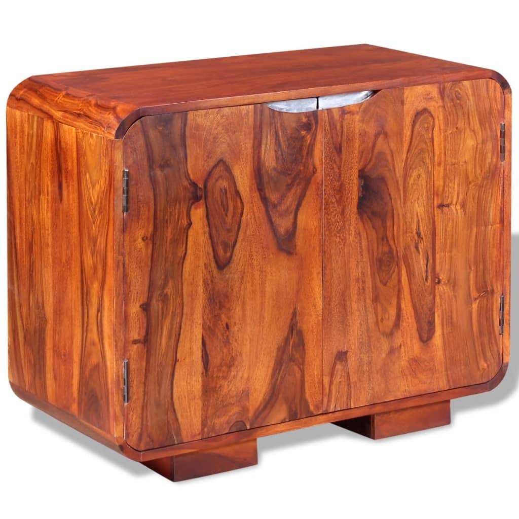 vidaXL Sideboard Solid Sheesham Wood 29.5"x13.8"x23.6"-1