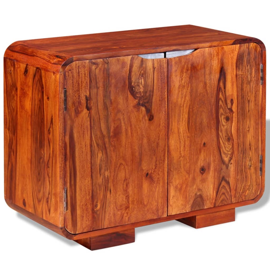 vidaXL Sideboard Solid Sheesham Wood 29.5"x13.8"x23.6"-2