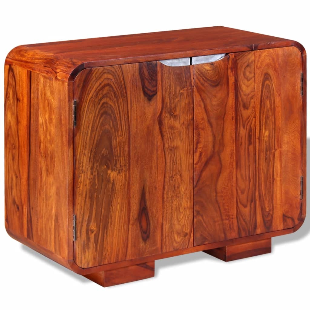 vidaXL Sideboard Solid Sheesham Wood 29.5"x13.8"x23.6"-3