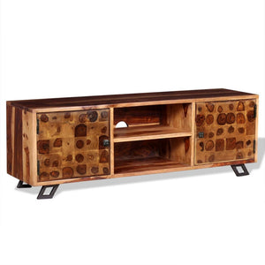 vidaXL TV Stand Solid Wood Sheesham 47.2"x11.8"x15.7"-4