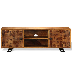 vidaXL TV Stand Solid Wood Sheesham 47.2"x11.8"x15.7"-7