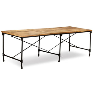 vidaXL Dining Table Kitchen Table Home Dining Room Table Solid Reclaimed Wood-0