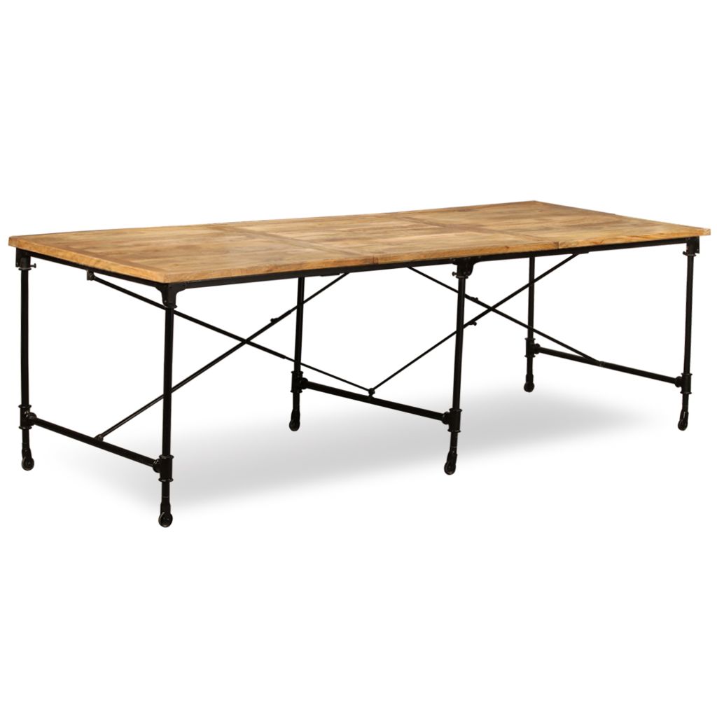 vidaXL Dining Table Kitchen Table Home Dining Room Table Solid Reclaimed Wood-6