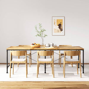 vidaXL Dining Table Kitchen Table Home Dining Room Table Solid Reclaimed Wood-5