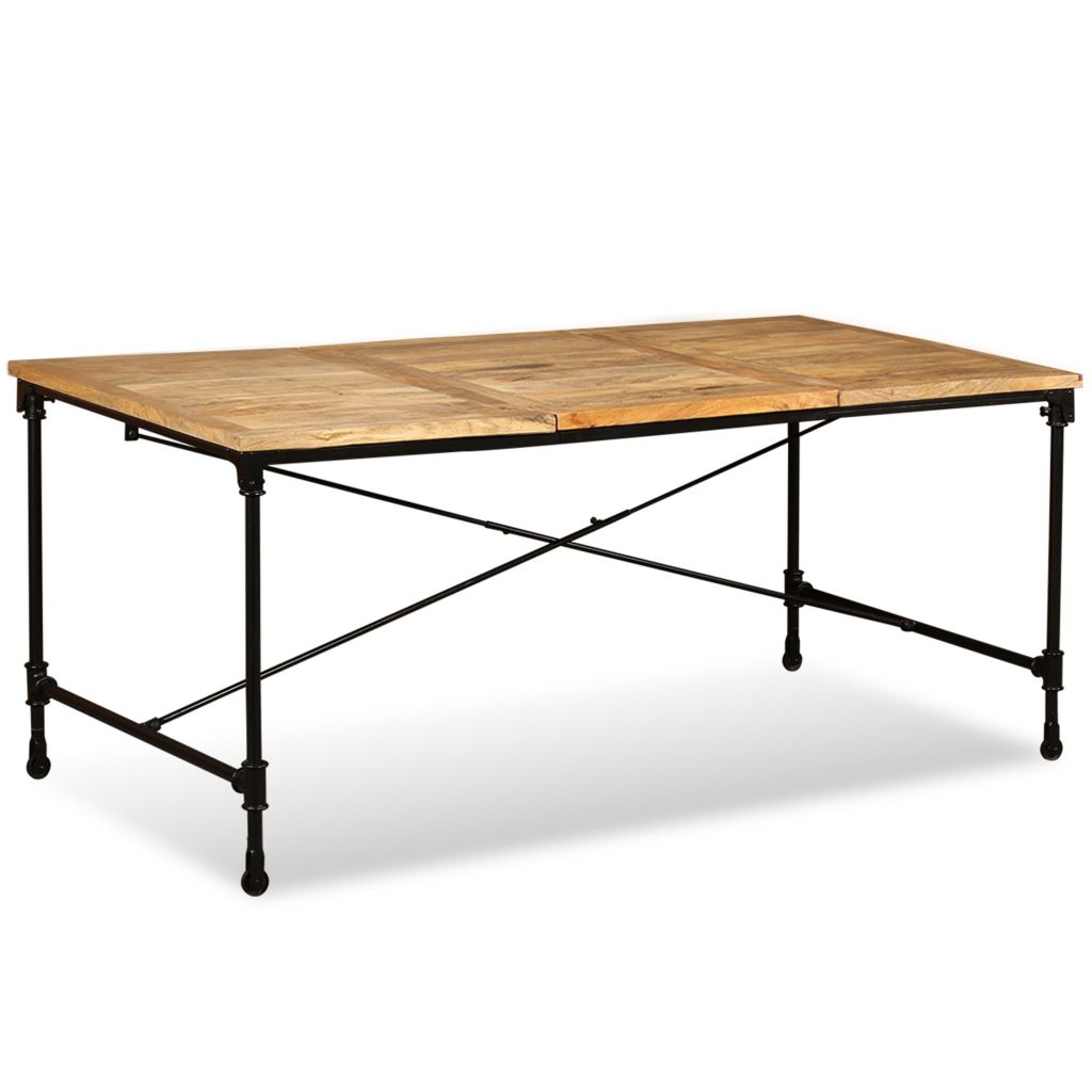 vidaXL Dining Table Kitchen Table Home Dining Room Table Solid Reclaimed Wood-15