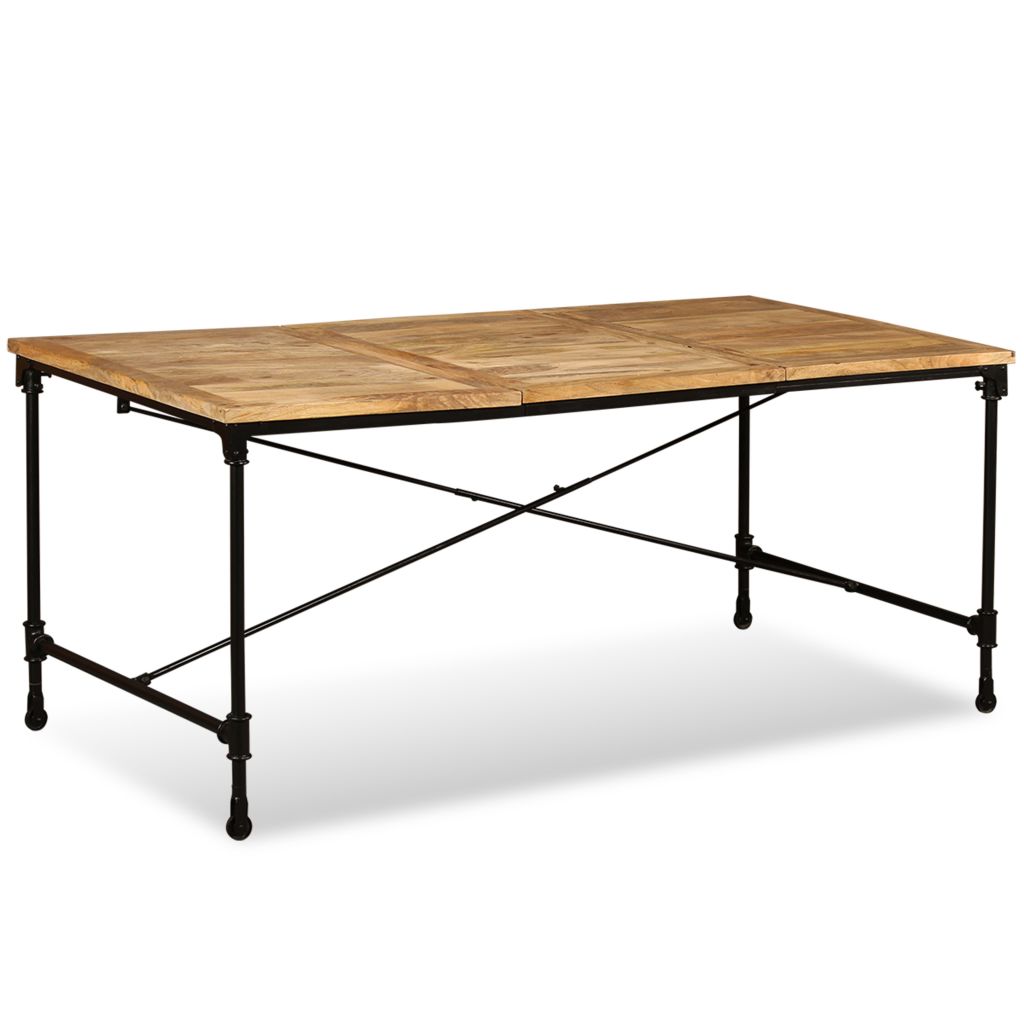 vidaXL Dining Table Kitchen Table Home Dining Room Table Solid Reclaimed Wood-13