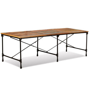 vidaXL Dining Table Kitchen Table Home Dining Room Table Solid Reclaimed Wood-19