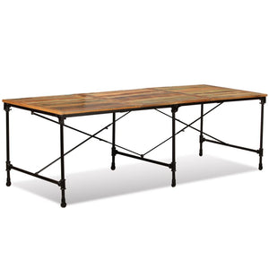 vidaXL Dining Table Kitchen Table Home Dining Room Table Solid Reclaimed Wood-21