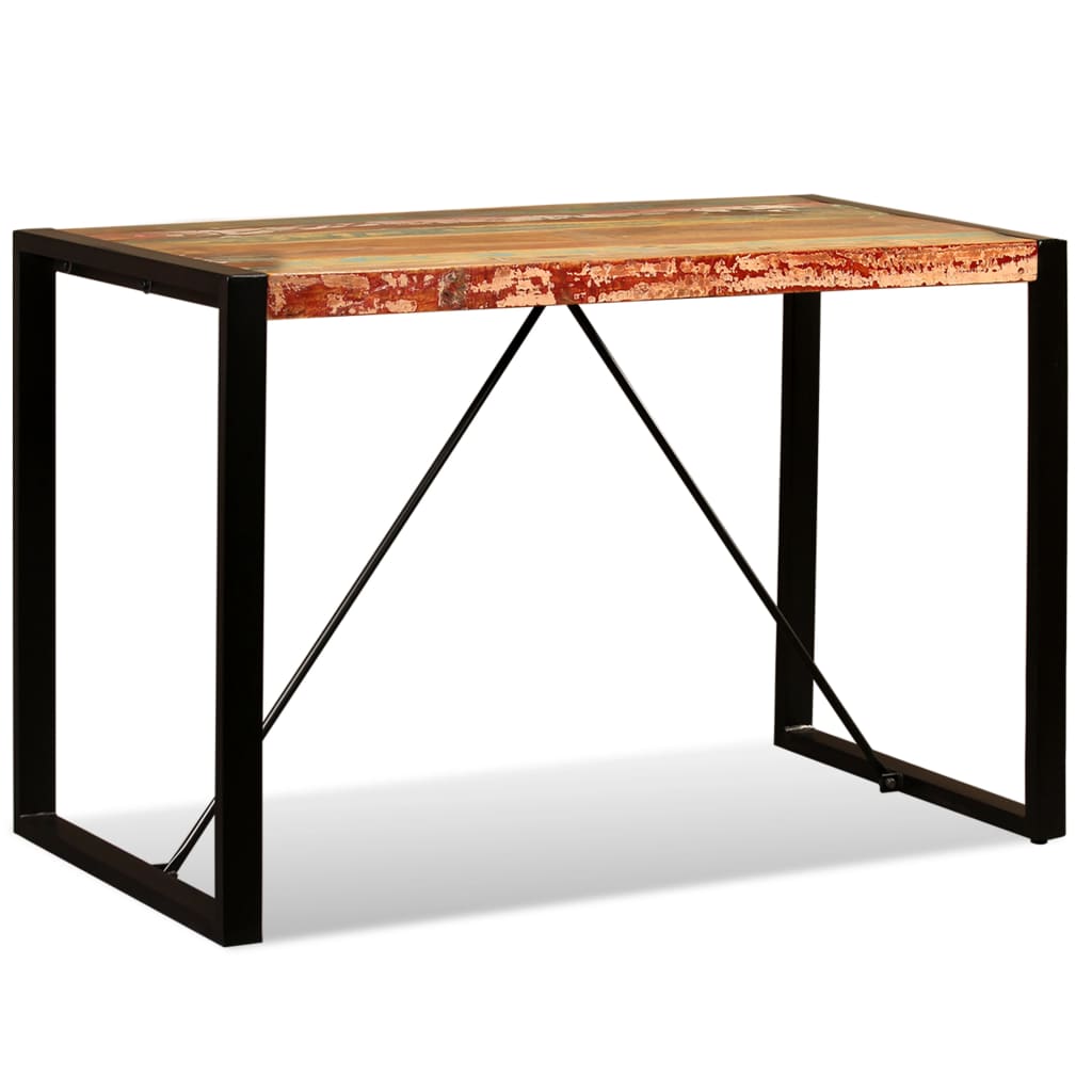 vidaXL Dining Table Solid Reclaimed Wood 47.2"-2