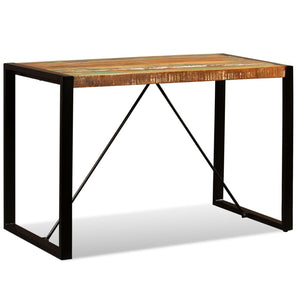 vidaXL Dining Table Solid Reclaimed Wood 47.2"-3
