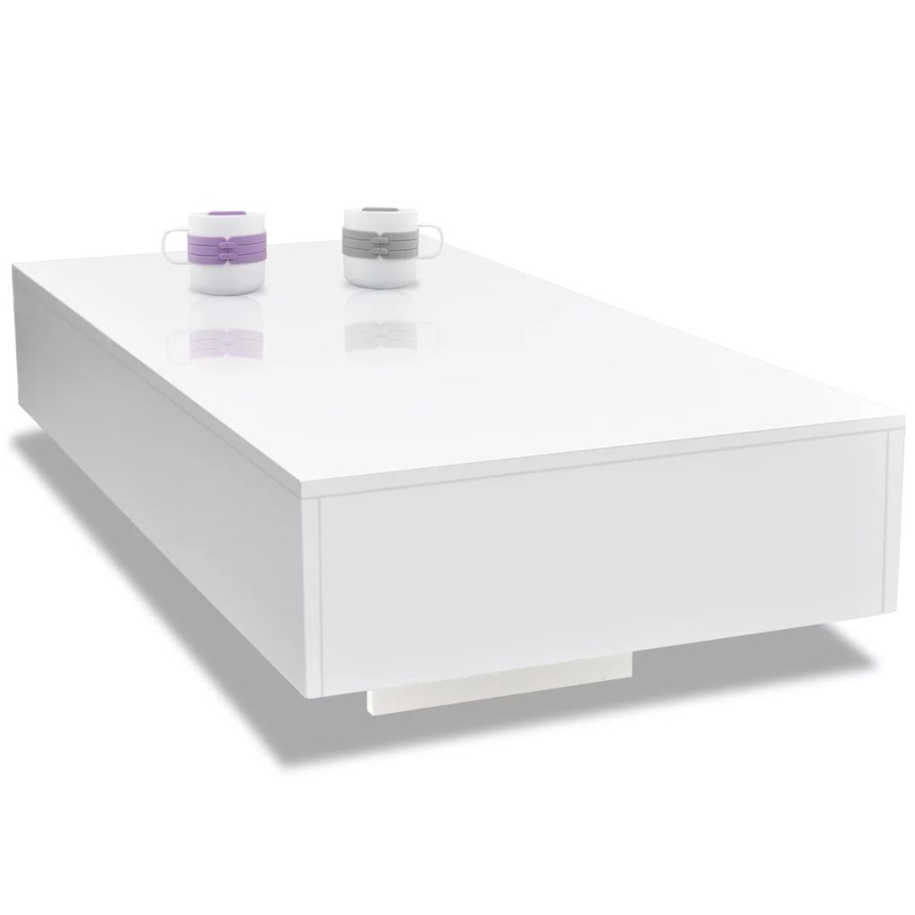 vidaXL Coffee Table Rectangular End Table Side Table Living Room Furniture-2