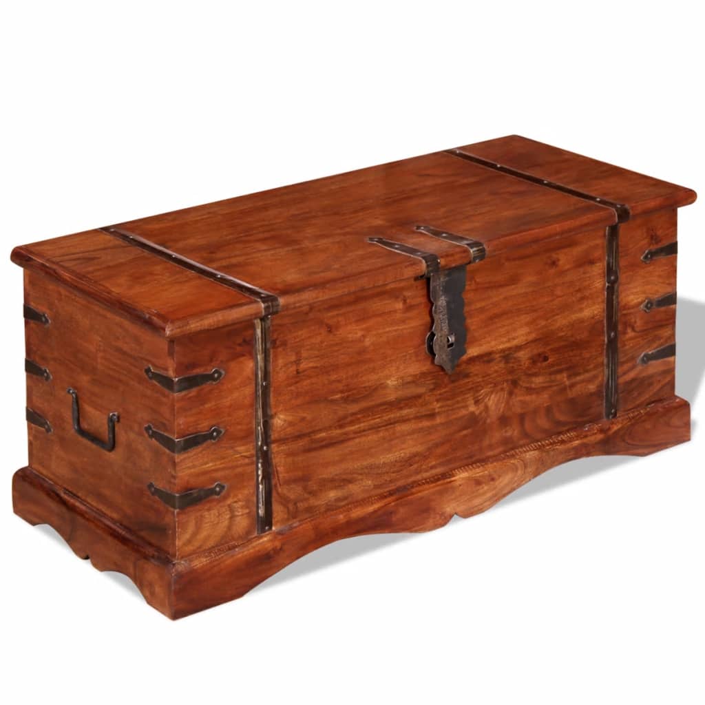 vidaXL Storage Chest Acacia Wood-20