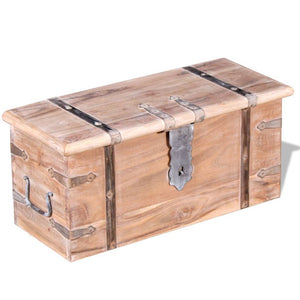 vidaXL Storage Chest Acacia Wood-11