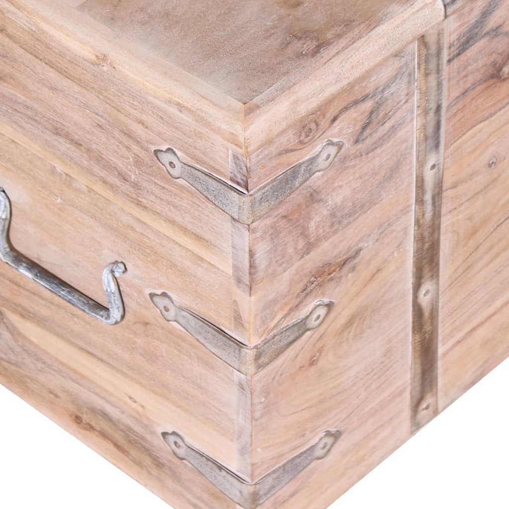 vidaXL Storage Chest Acacia Wood-14