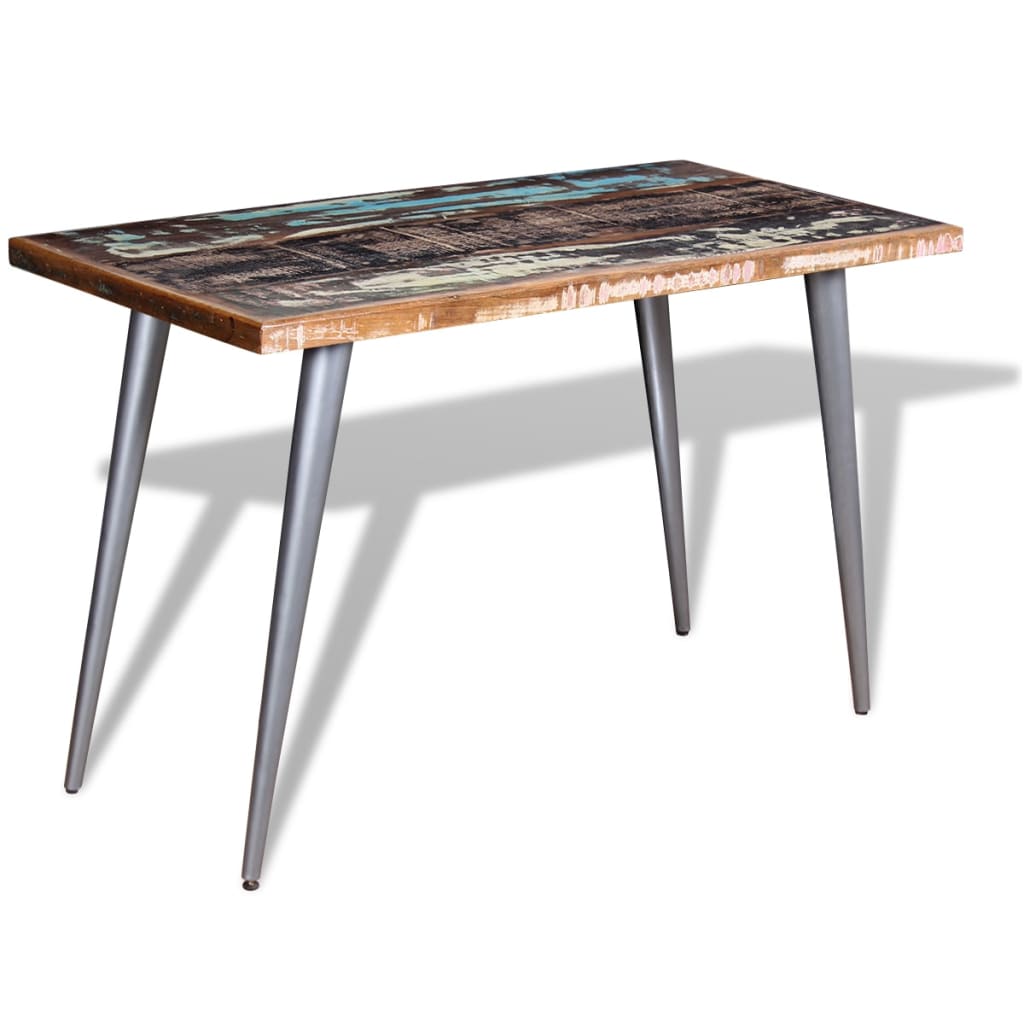 vidaXL Dining Table Solid Reclaimed Wood 47.2"x23.6"x30"-1