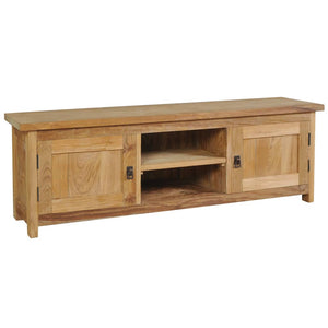 vidaXL TV Stand Solid Teak 47.2"x11.8"x15.7"-0