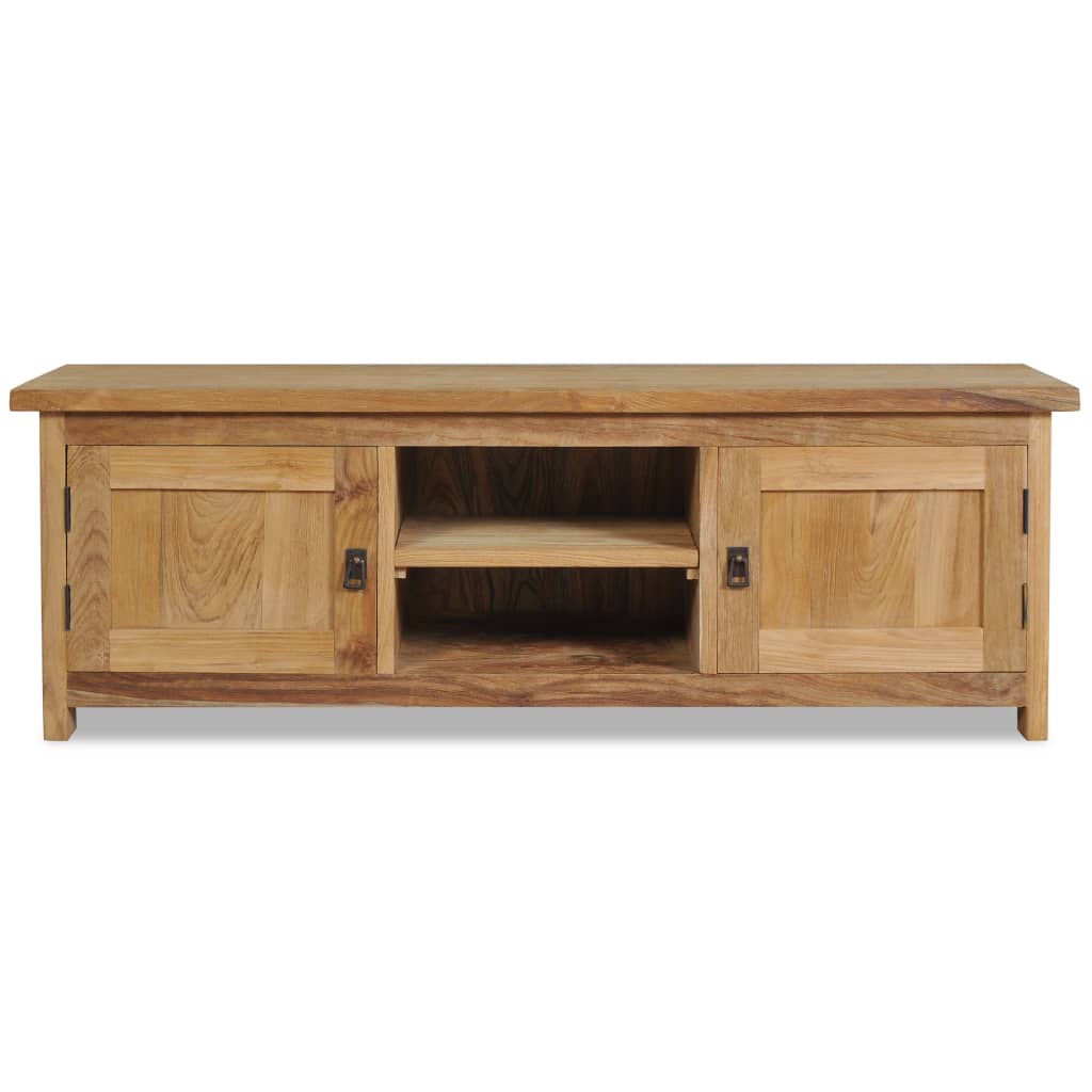 vidaXL TV Stand Solid Teak 47.2"x11.8"x15.7"-2