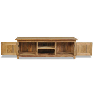 vidaXL TV Stand Solid Teak 47.2"x11.8"x15.7"-3