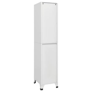 vidaXL Locker Cabinet 15"x17.7"x70.9"-1