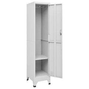 vidaXL Locker Cabinet 15"x17.7"x70.9"-2