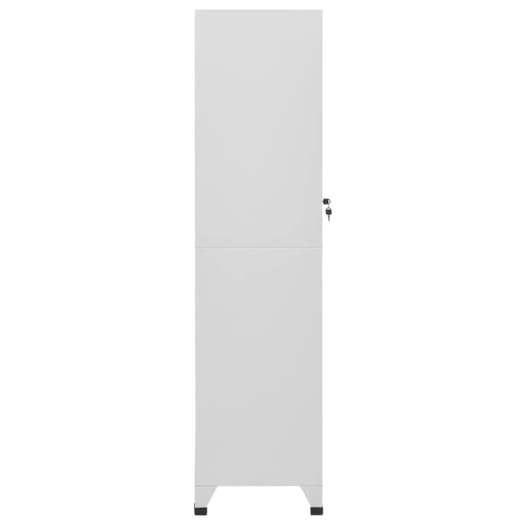 vidaXL Locker Cabinet 15"x17.7"x70.9"-3