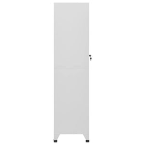 vidaXL Locker Cabinet 15"x17.7"x70.9"-3