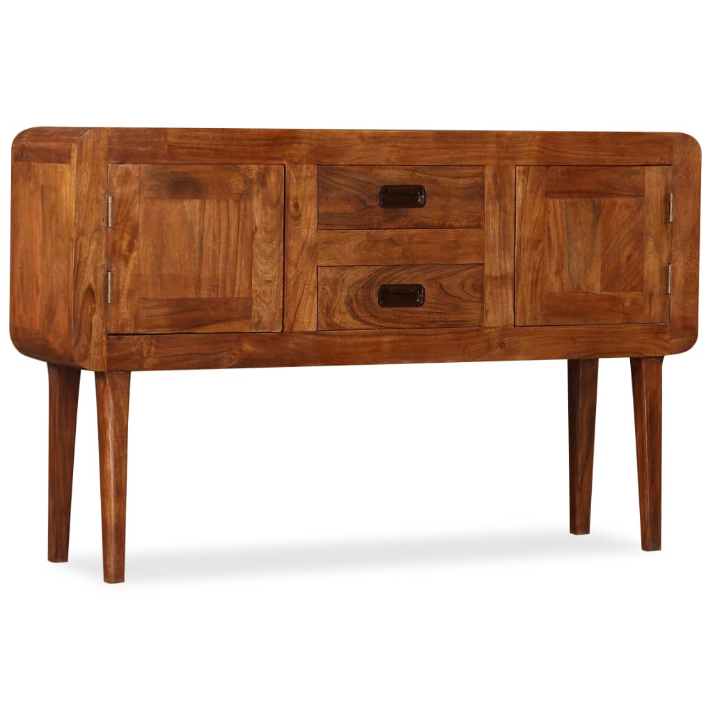 vidaXL Sideboard Solid Wood with Honey Finish 47.2"x11.8"x29.5"-1