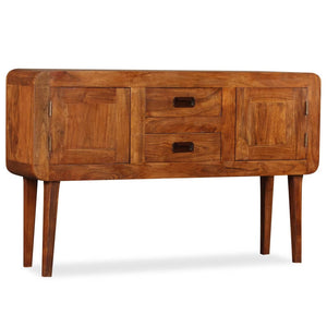 vidaXL Sideboard Solid Wood with Honey Finish 47.2"x11.8"x29.5"-4