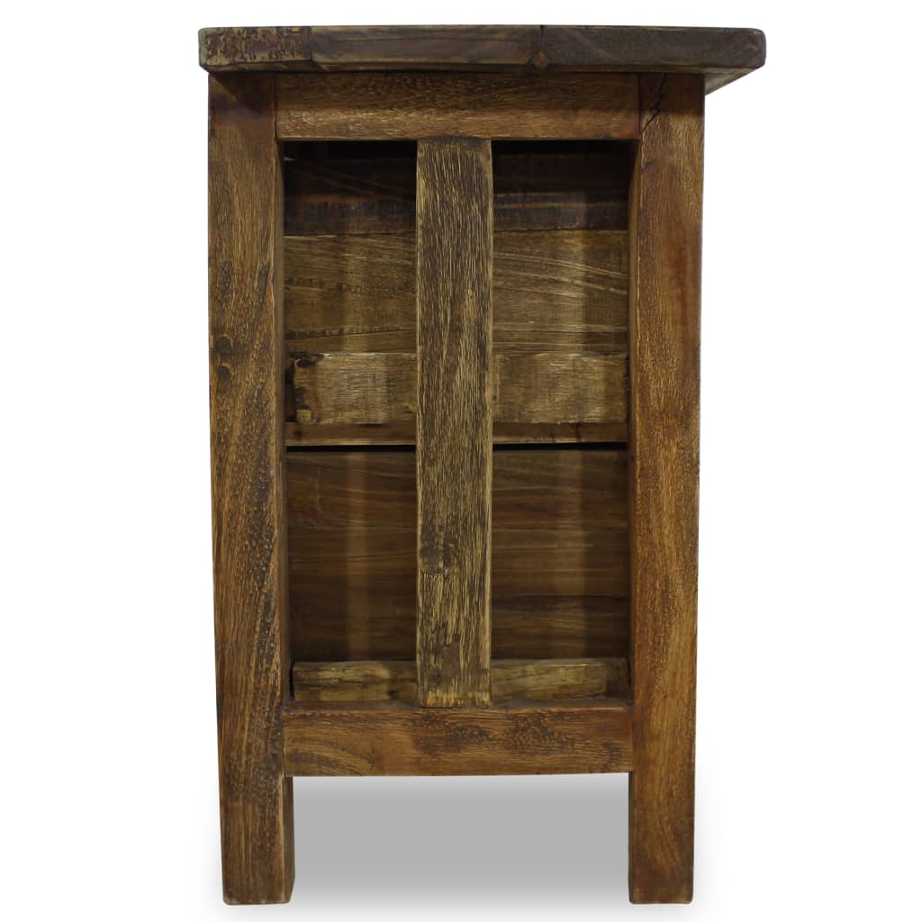 vidaXL Nightstand Solid Reclaimed Wood 15.7"x11.8"x20.1"-4