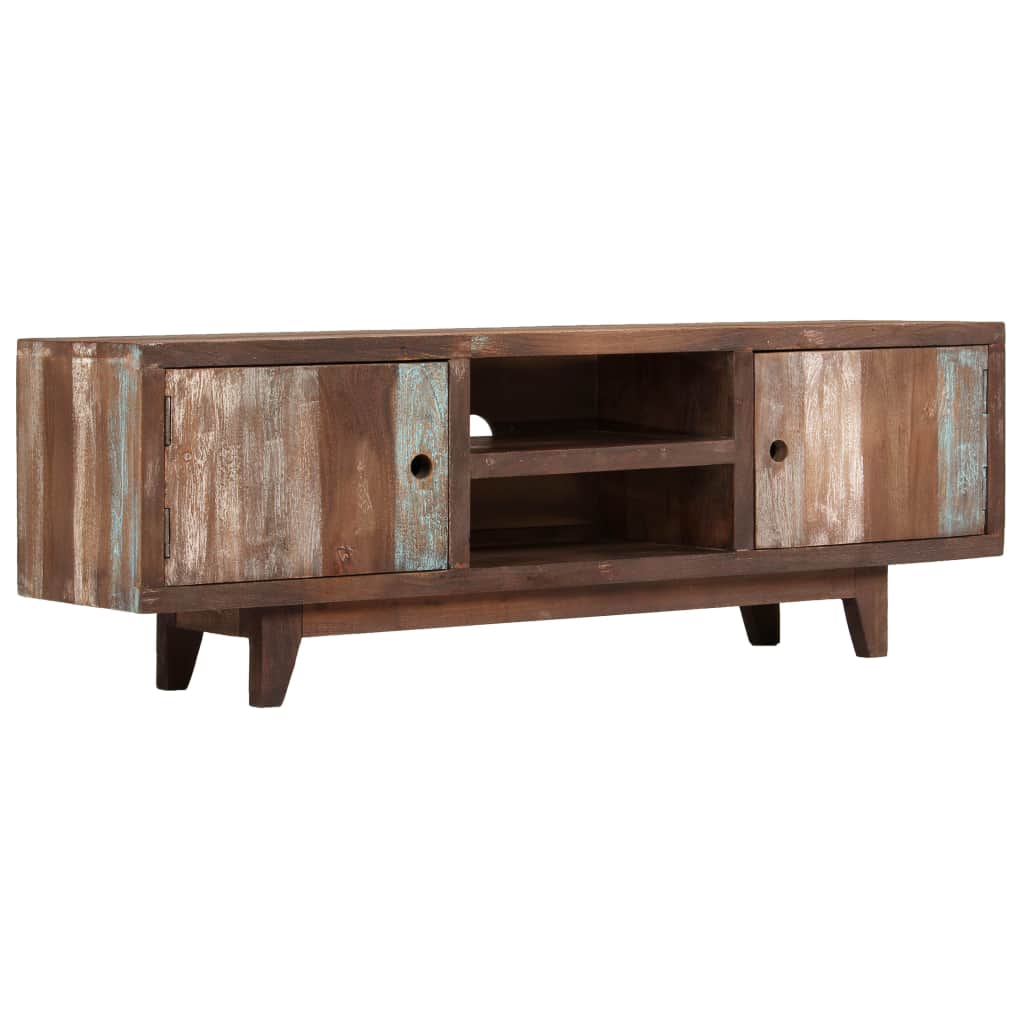 vidaXL TV Stand Solid Wood Acacia Vintage 46.5"x11.8"x15.7"-0