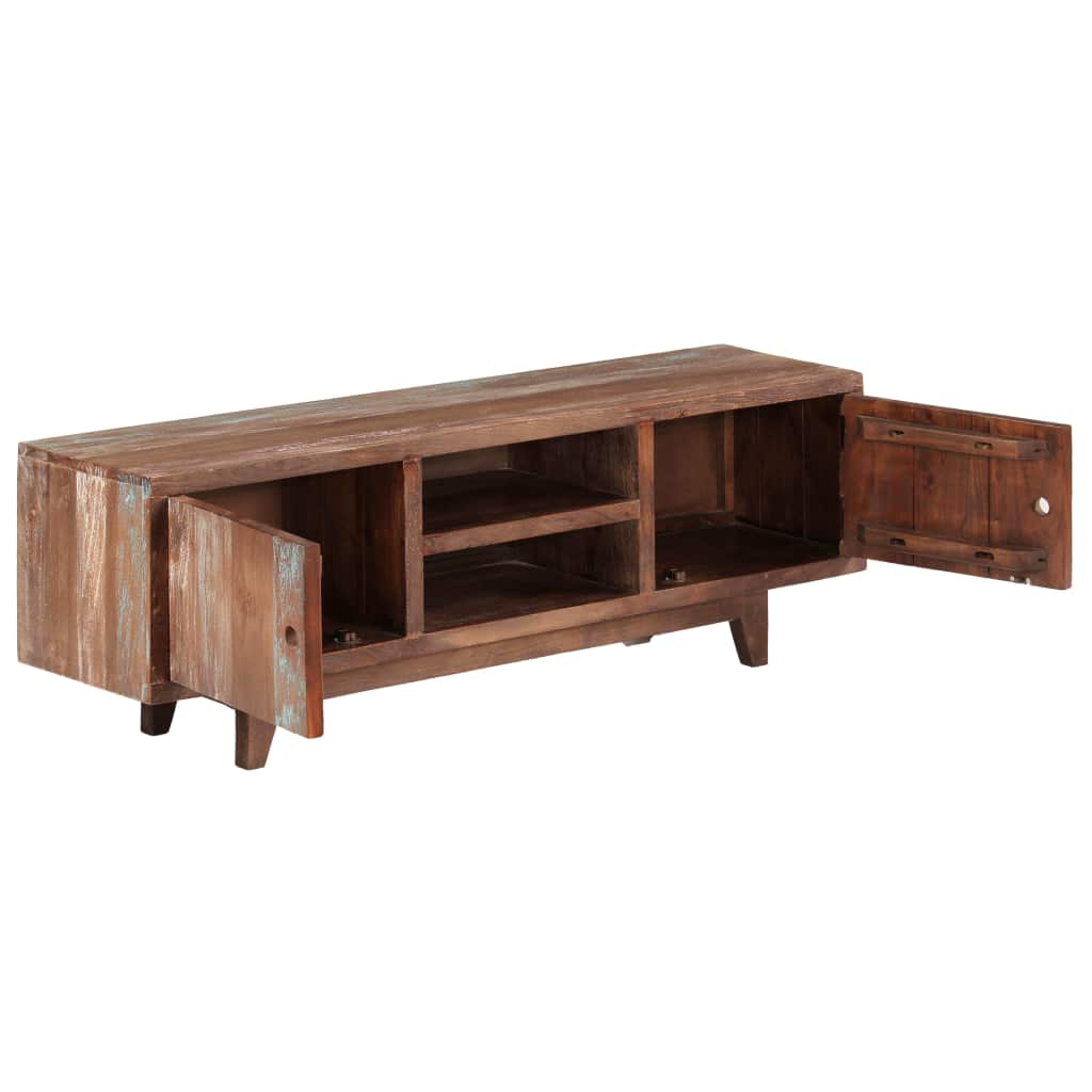 vidaXL TV Stand Solid Wood Acacia Vintage 46.5"x11.8"x15.7"-3