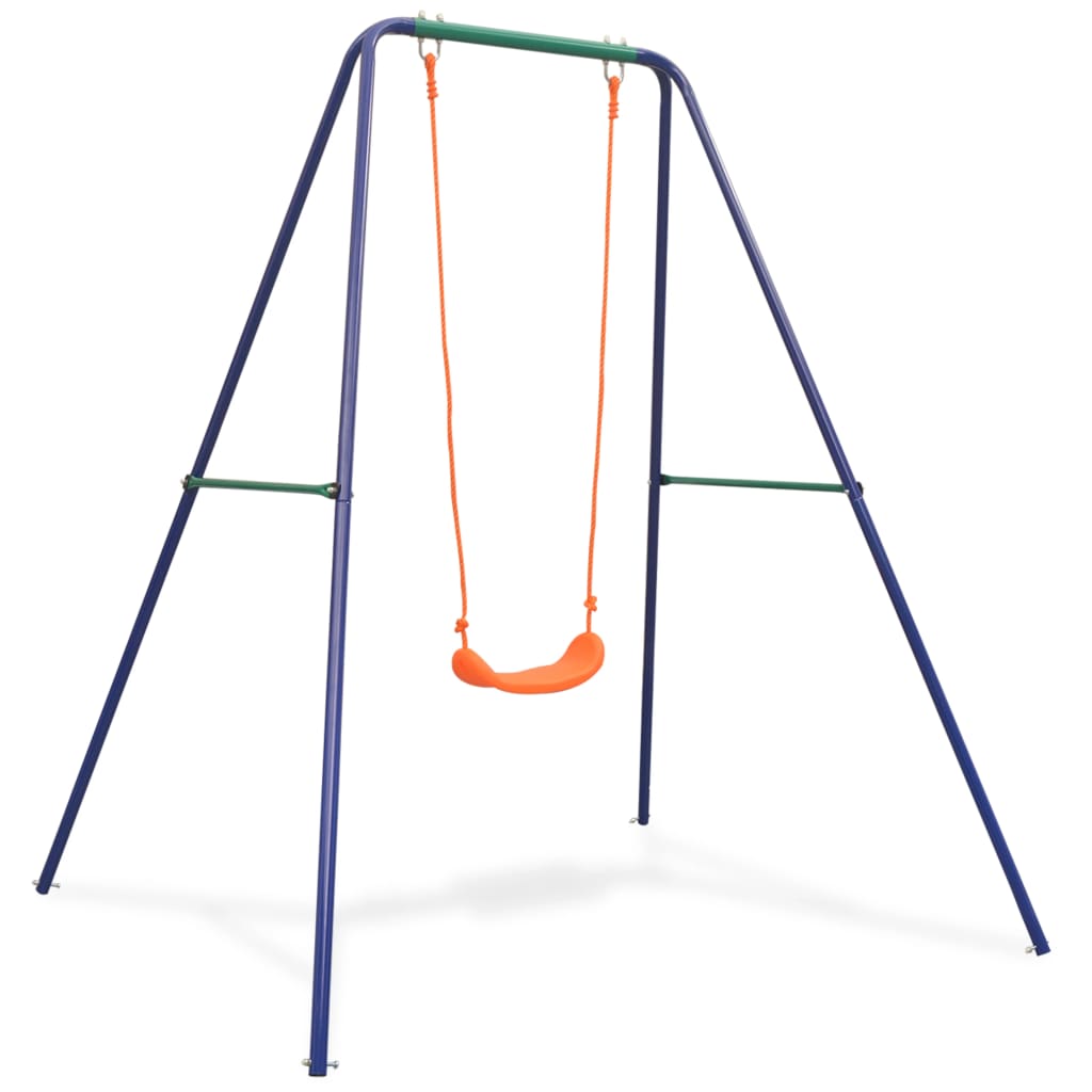 vidaXL Single Swing Orange-0