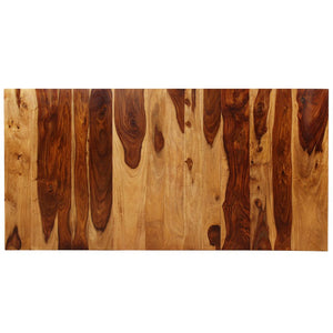 vidaXL Dining Table Solid Sheesham Wood and Steel 70.9"-8