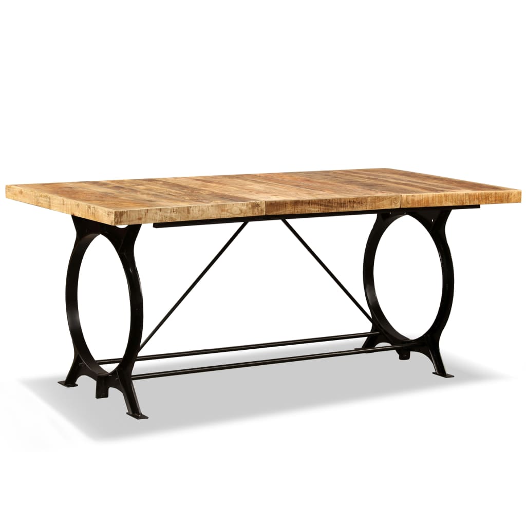 vidaXL Dining Table Kitchen Table Home Dining Room Table Solid Reclaimed Wood-1