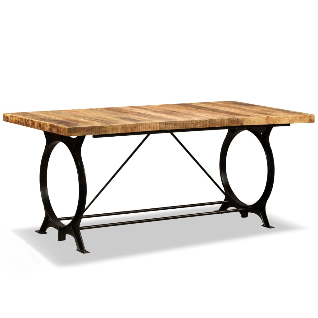 vidaXL Dining Table Kitchen Table Home Dining Room Table Solid Reclaimed Wood-6