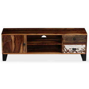 vidaXL TV Stand Solid Wood Sheesham 47.2"x11.8"x15.7"-4