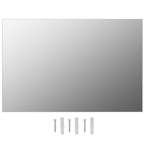 vidaXL Frameless Mirror 47.2"x23.6" Glass-74