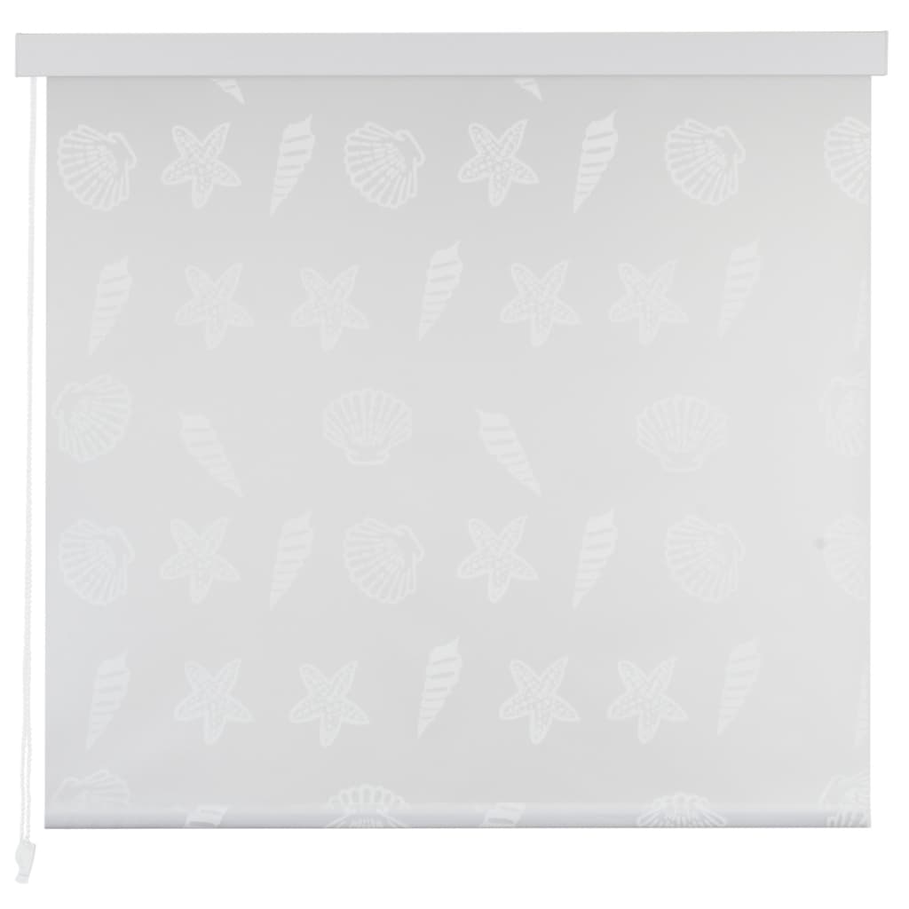 vidaXL Shower Roller Blind 31.5"x94.5" Sea Star-0