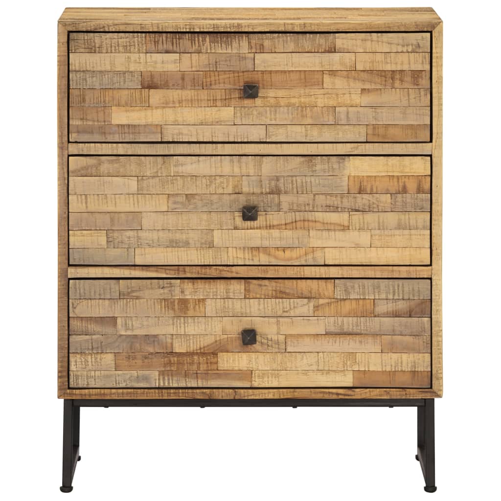 vidaXL Sideboard Reclaimed Teak Wood 23.6"x11.8"x29.5"-3