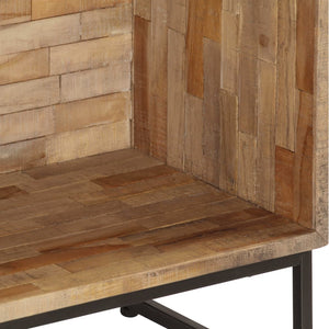 vidaXL Sideboard Reclaimed Teak Wood 23.6"x11.8"x29.5"-7